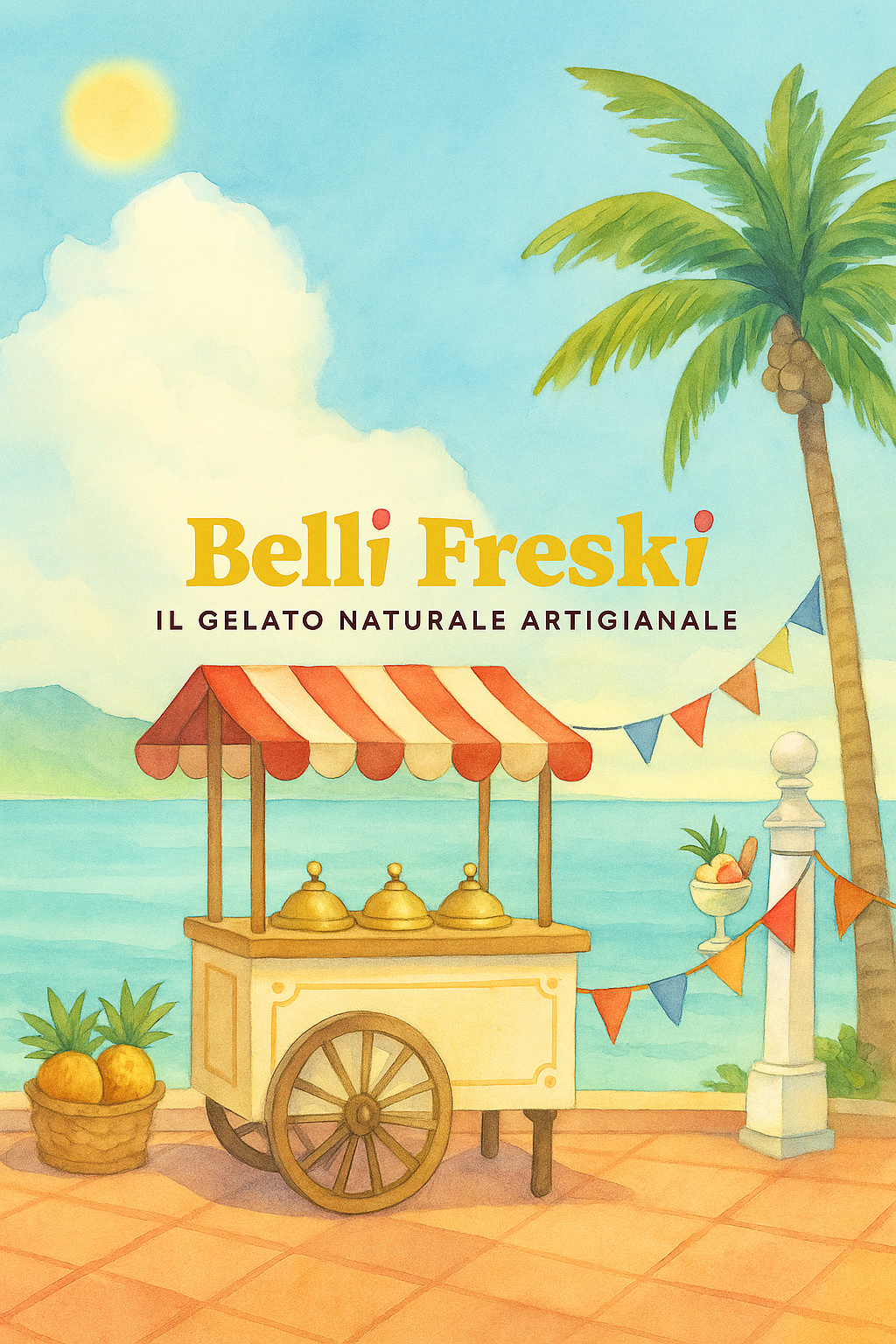 Deliciosos gelatos artesanales Belli Freski